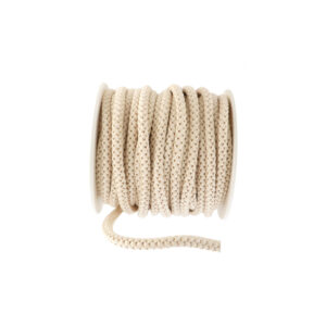 Round cotton cord 8mm in various colors